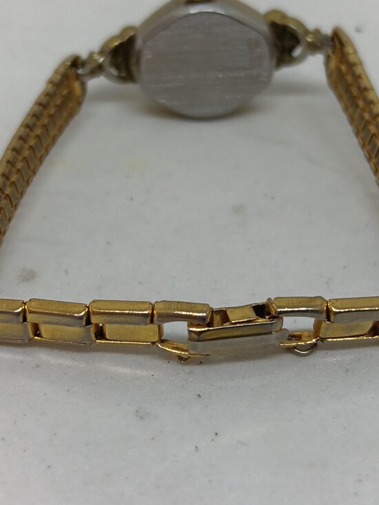 VINTAGE 1965 Bolivia Women\'s 17 mm Manual Wind Gold Tone Watch main image 8